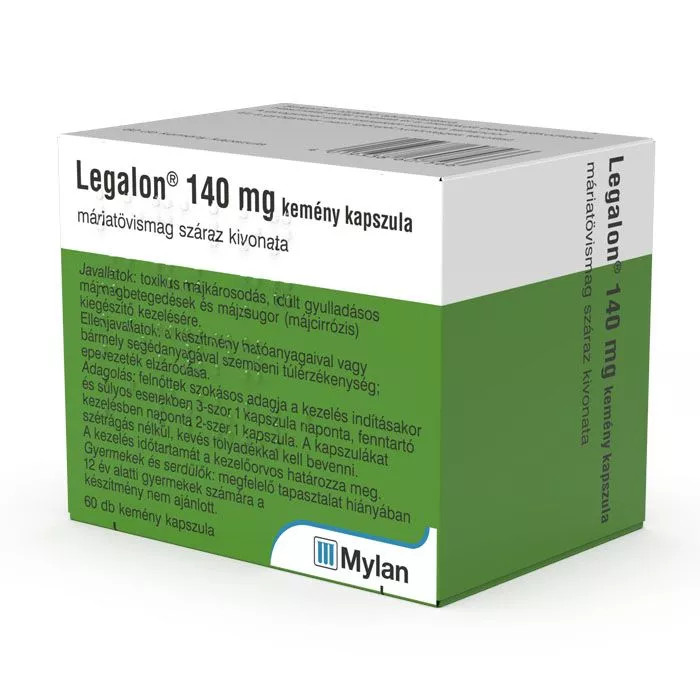 Legalon 140 mg kemény kapszula (60 db) kedvező áron! - ZUE Online