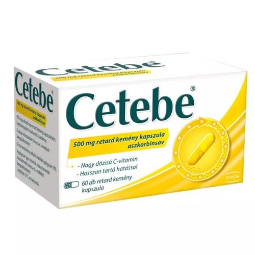 Cetebe 500mg retard kemény kapszula (60 db)