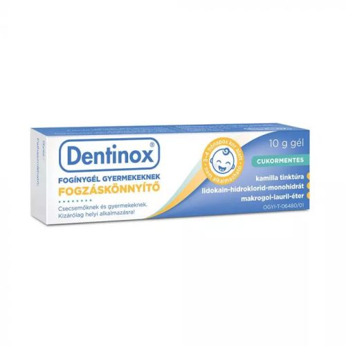 Dentinox fogínygél gyermekeknek (10 g)