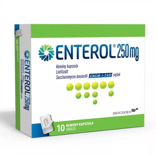 Enterol 250 mg kemény kapszula (10 db)