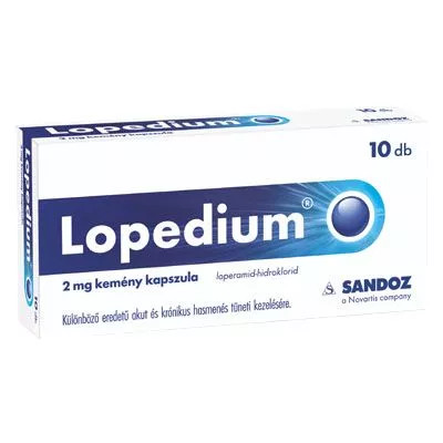 Lopedium 2 mg kemény kapszula (10 db)