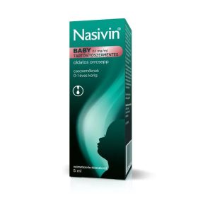   Nasivin Baby 0,1mg/ml tartósítószermentes oldatos orrcsepp (5 ml)