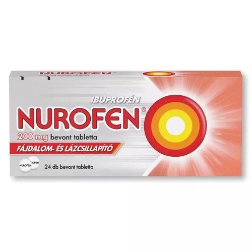 Nurofen 200 mg bevont tabletta (24 db)