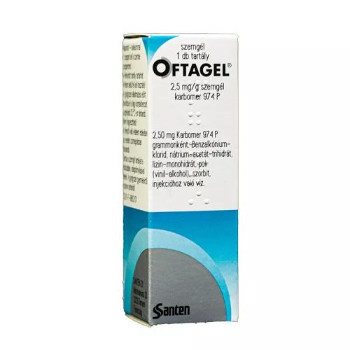 Oftagel 2,5 mg/g szemgél (10 g)