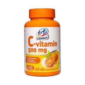   1x1 Vitamin C-vitamin 500 mg narancsízű rágótabletta (60db)