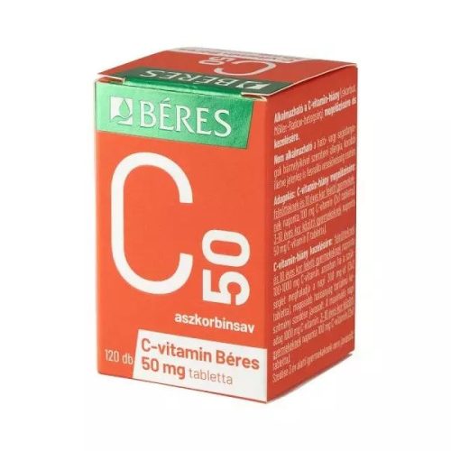 Béres C-vitamin 50 mg tabletta (120db)