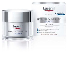   Eucerin Hyaluron-Filler ráncfeltöltő nappali arckrém száraz bőrre LSF15 (50ml)