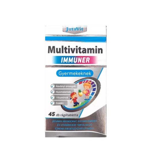 JutaVit Multivitamin Immuner gyermekeknek rágótabletta (45db)