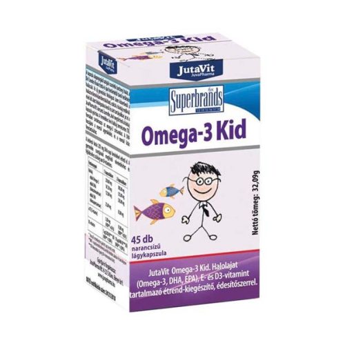 JutaVit Omega-3 Kid lágykapszula (45db)