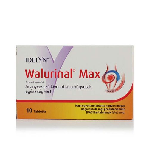 Idelyn Walurinal Max aranyvesszővel tabletta (10 db)