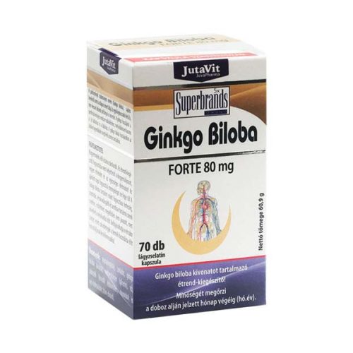 JutaVit Ginkgo Biloba Forte 80 mg kapszula (70db)
