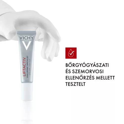 Vichy Liftactiv Szemkörnyékápoló + Hialuronsavval (15 ml)
