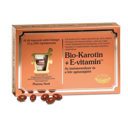 Bio-Karotin + E-vitamin kapszula (60 db)