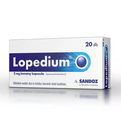 Lopedium 2 mg kemény kapszula (20 db)