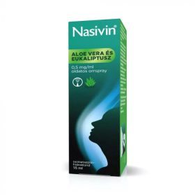   Nasivin Aloe Vera és Eukaliptusz 0,5 mg/ml oldatos orrspray (15 ml)