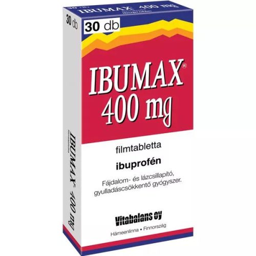 Ibumax 400 mg filmtabletta (30 db)