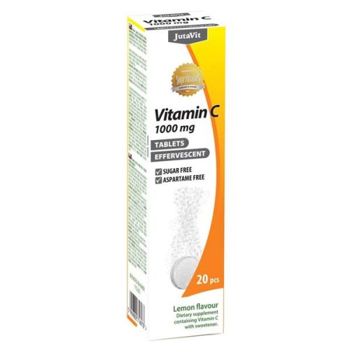 JutaVit C-vitamin 1000mg citromos pezsgőtabletta (20db)