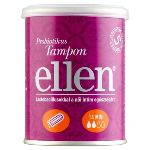 Ellen Mini probiotikus tampon (14 db)