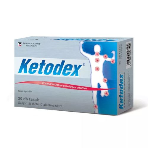 Ketodex 25mg granulátum belsőleges oldathoz (20 db)