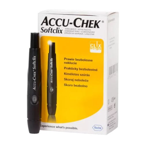 Accu-Chek Softclix ujjbegyszúró készülék + 25db lándzsa