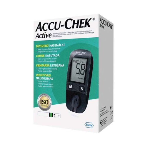 Accu-Chek Active vércukormérő ( db)