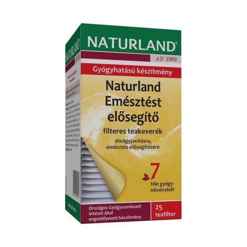 Naturland Emésztést elősegítő filteres teakeverék (25db)