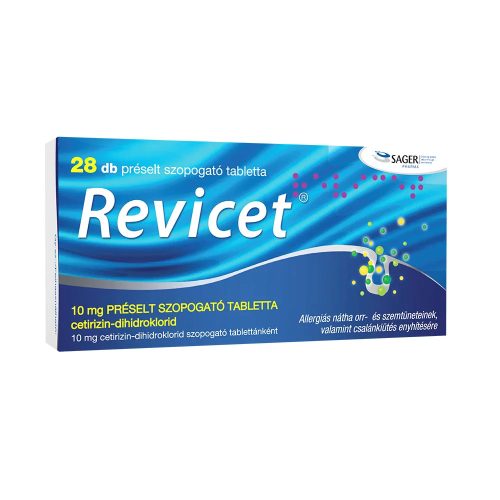 Revicet 10 mg préselt szopogató tabletta (28 db)