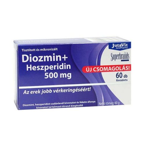 Jutavit diozmin + heszperidin 500mg tabletta (60 db)