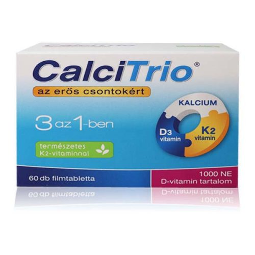 CalciTrio Kalcium K2 D3 filmtabletta 60X