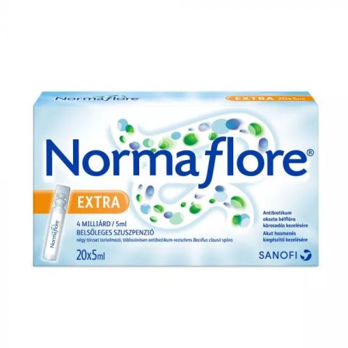 Normaflore Extra 4 milliárd/5 ml belsőleges szuszpenzió (20 x 5 ml)