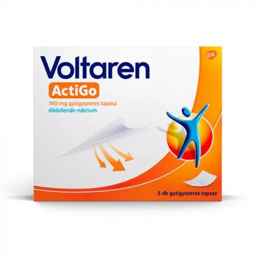 Voltaren ActiGo 140mg gyógyszeres tapasz (5 db)