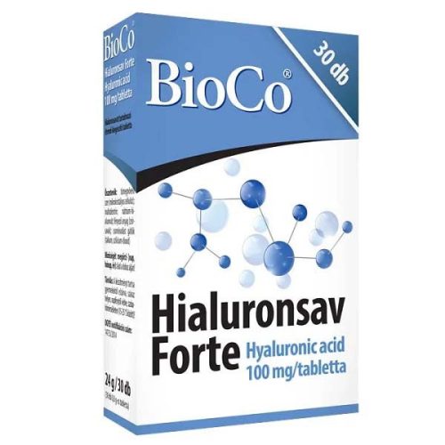 BioCo Hialuronsav Forte tabletta (30 db)