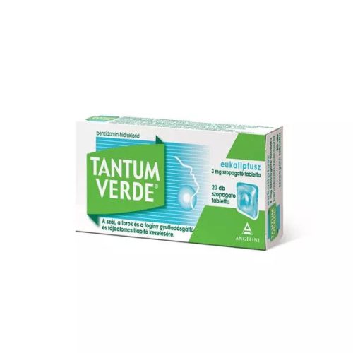 Tantum Verde Eukaliptusz 3mg szopogató tabletta (20 db)