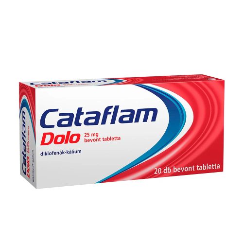 Cataflam Dolo 25 mg bevont tabletta (20 db)