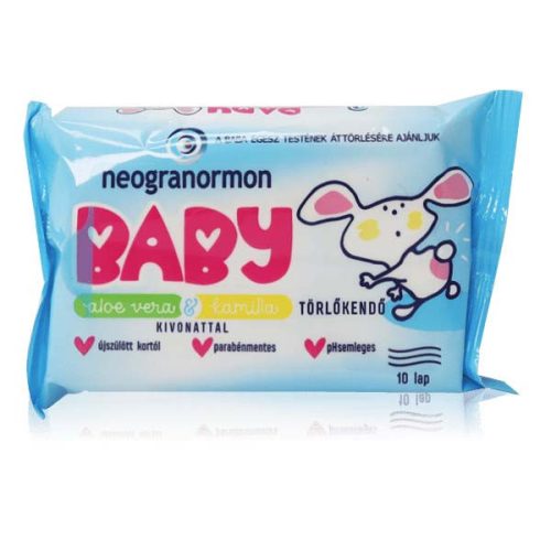 Neogranormon baba törlőkendő (10 db)