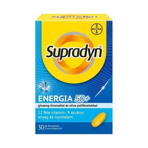 Supradyn Energia 50+ filmtabletta (30db)