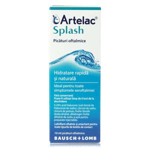 Artelac Splash Szemcsepp (10 ml)