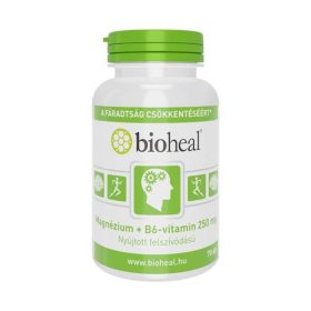   Bioheal Magnézium + B6-vitamin 250 mg nyújtott felszívódású tabletta (70db)