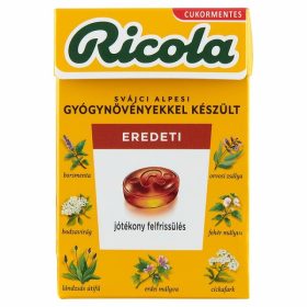 Ricola Eredeti gyógynövény cukorka (40 g)