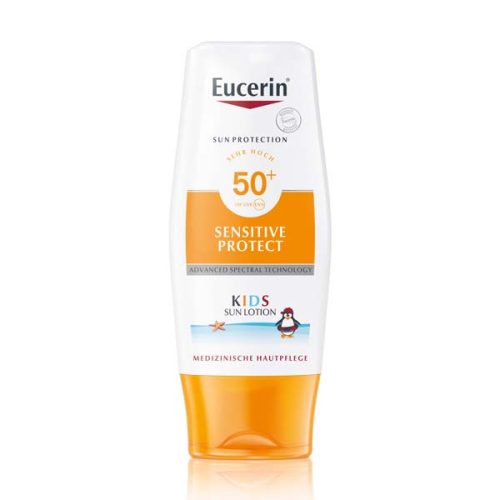 Eucerin Sun Sensitive Protect Gyermek naptej FF50+ (150ml)