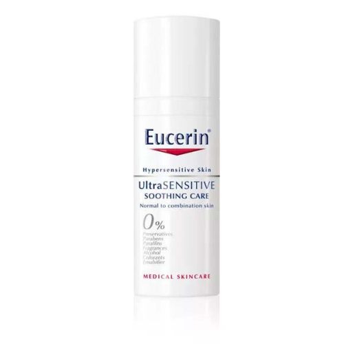 Eucerin UltraSensitive arcápoló normál, vegyes bőrre (50 ml)