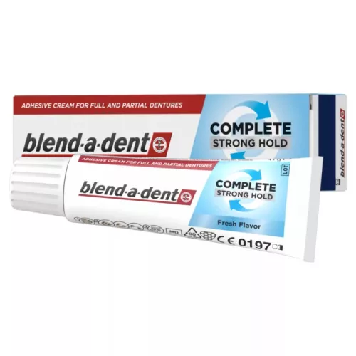 Blend-a-dent műfogsorrögzítő krém extra erős DUOPACK (2x47g)