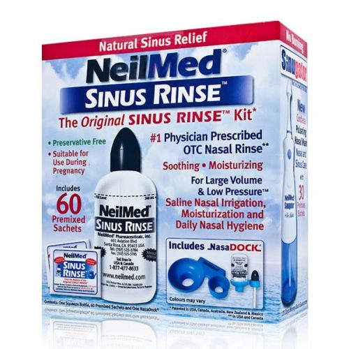 SinuRinse orrmosó szett felnőtteknek (palack+60 tasak)