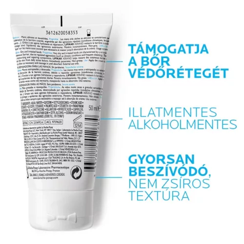 La Roche-Posay Lipikar Xerand kézkrém (50 ml)