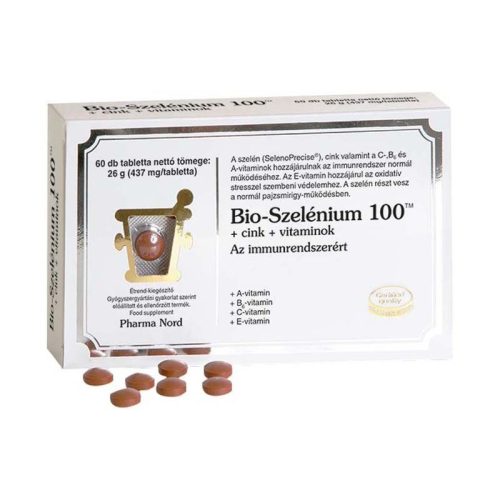 Bio-Szelénium 100+cink+vitaminok tabletta (60 db)