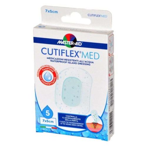 Master Aid Cutiflex vízálló sebtapasz (7x5cm)