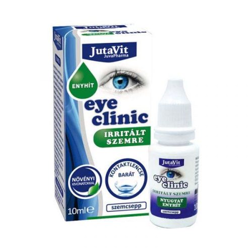 JutaVit Eye Clinic szemcsepp irritált szemre (10ml)