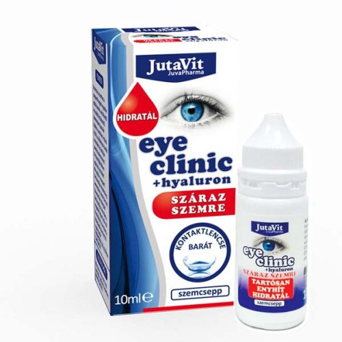 JutaVit Eye clinic szemcsepp száraz szemre (10ml)