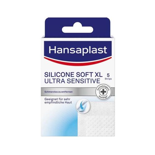 Hansaplast Silicon Soft XL Ultra Sensitive sebtapasz (5db)