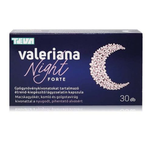 Valeriana Night Forte kapszula (30db)